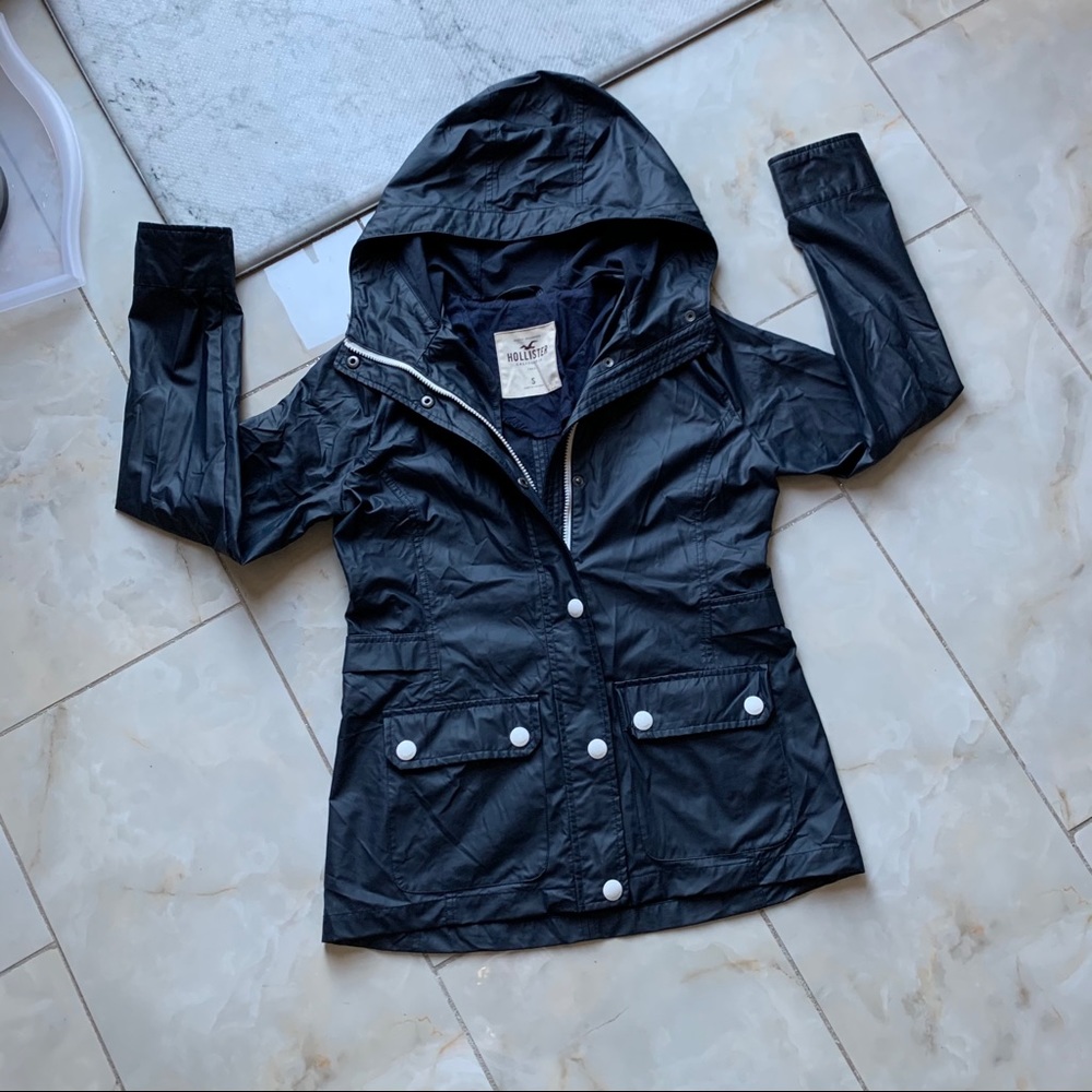 Hollister rain jacket